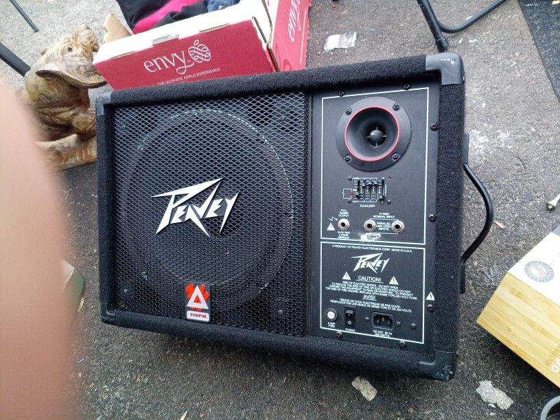 Peavey 12in Speaker 112pm & EQUALIZER