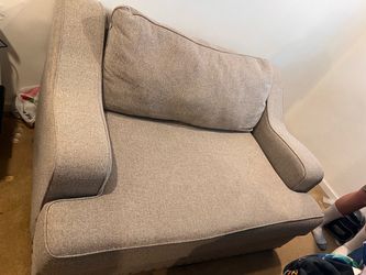 MOVING SALE!! Gray loveseat