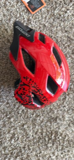 Bike and helmet bike may need some tubes