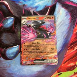 Salazzle Ex #16 Pokemon TCG Perfect Order Mega Evolution
