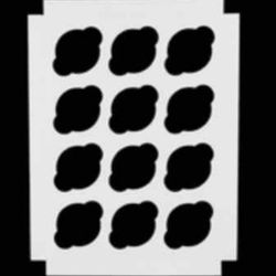 1 Dozen Cupcake Boxes With Inserts