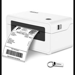 Thermal Label Printer,4x6 High Speed USB Shipping Label Printer Commercial Direct Thermal Label Maker One Click Setup Compatible with Amazon, Ebay, Et