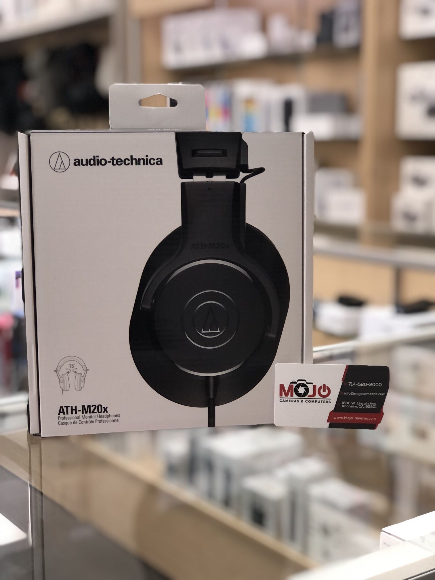 Audio Technica Ath-M20x Professional Monitor Headphones