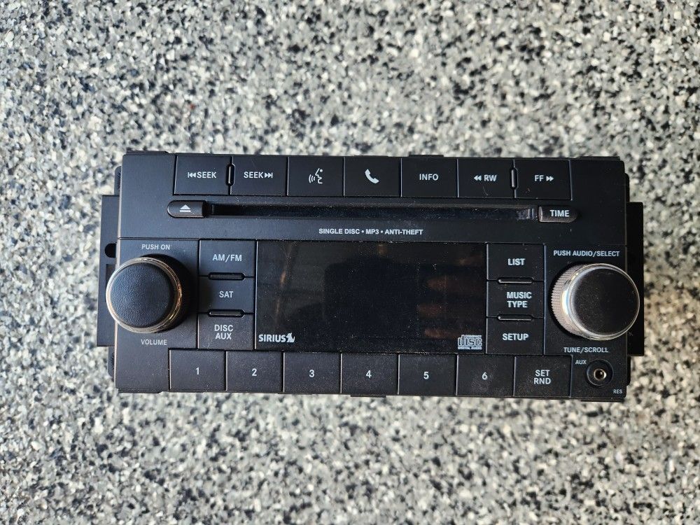 Jeep Wrangler Factory Radio