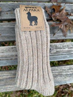 Alpaca Wool Thermal Winter Socks, Extra Thick Unisex Cold Weather Socks, $15 - Each Pair