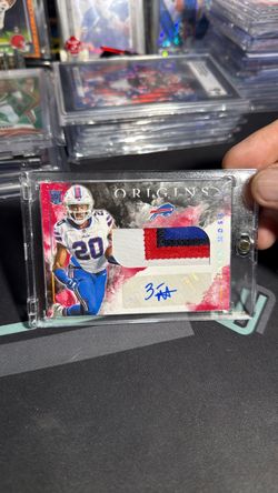Panini Origins 2020 Zack Moss Buffalo Bills #’d RPA