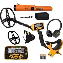 Garrett - ACE 400 Metal Detector Made in USA with DD Waterproof Search Coil Bundled with Pro-Pointer