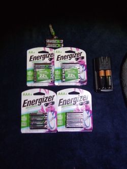 Rechargeable Batteries And Regular Batteries