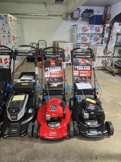 Ew in Box warranty included Toro lawnmowers  $449 To $649