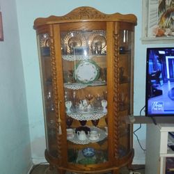 Antique Oak Cabinet