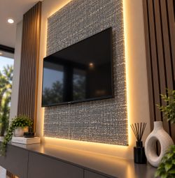Tv wall Panel / With high quality LED lighting