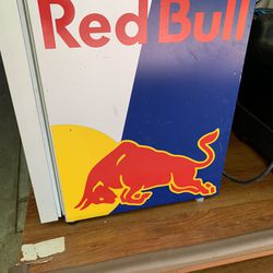 Red Bull Mini Fridge With Light OBO