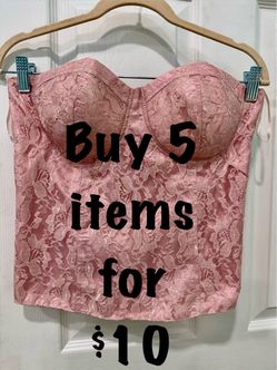 Buy 5 for $10-Corsets, shorts and pants