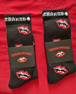 Chrome socks black 2 packs for 50 1 pack for 30