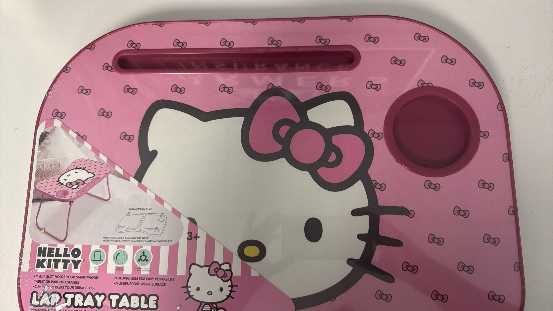 Hello kitty Pink Folding Tray table