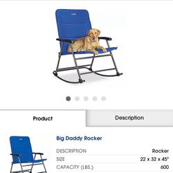 Uline Xl Rocking Foldable Chair