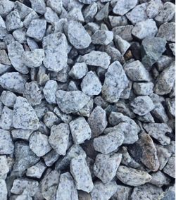 BULK ROCK - GRANITE SALT & PEPPER ¾ ($120 per ton + Delivery)