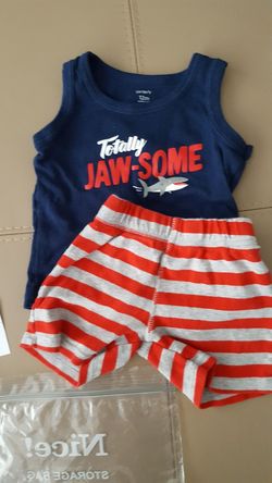 2 pc short set/12 month