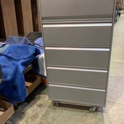 (22) 5 Drawer Storage Cabinets ....  FILES. or Anything Else Locks