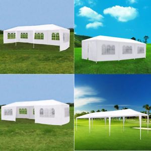 Party outdoor Tent White Gazebo Pavilion3X9M