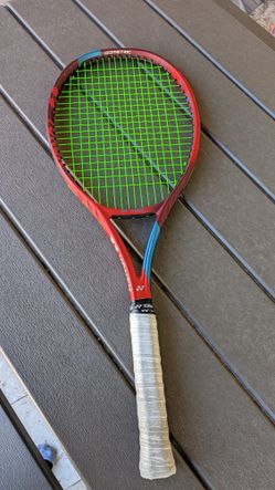 Yonex VCore 100 Plus 2021 STRUNG 4 1/2 ( Tennis 300g 10.6oz 16x19 VCore + )- Tennis Racket