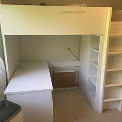 IKEA Loft Bed With Desk And Storage