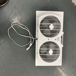 Window fan.