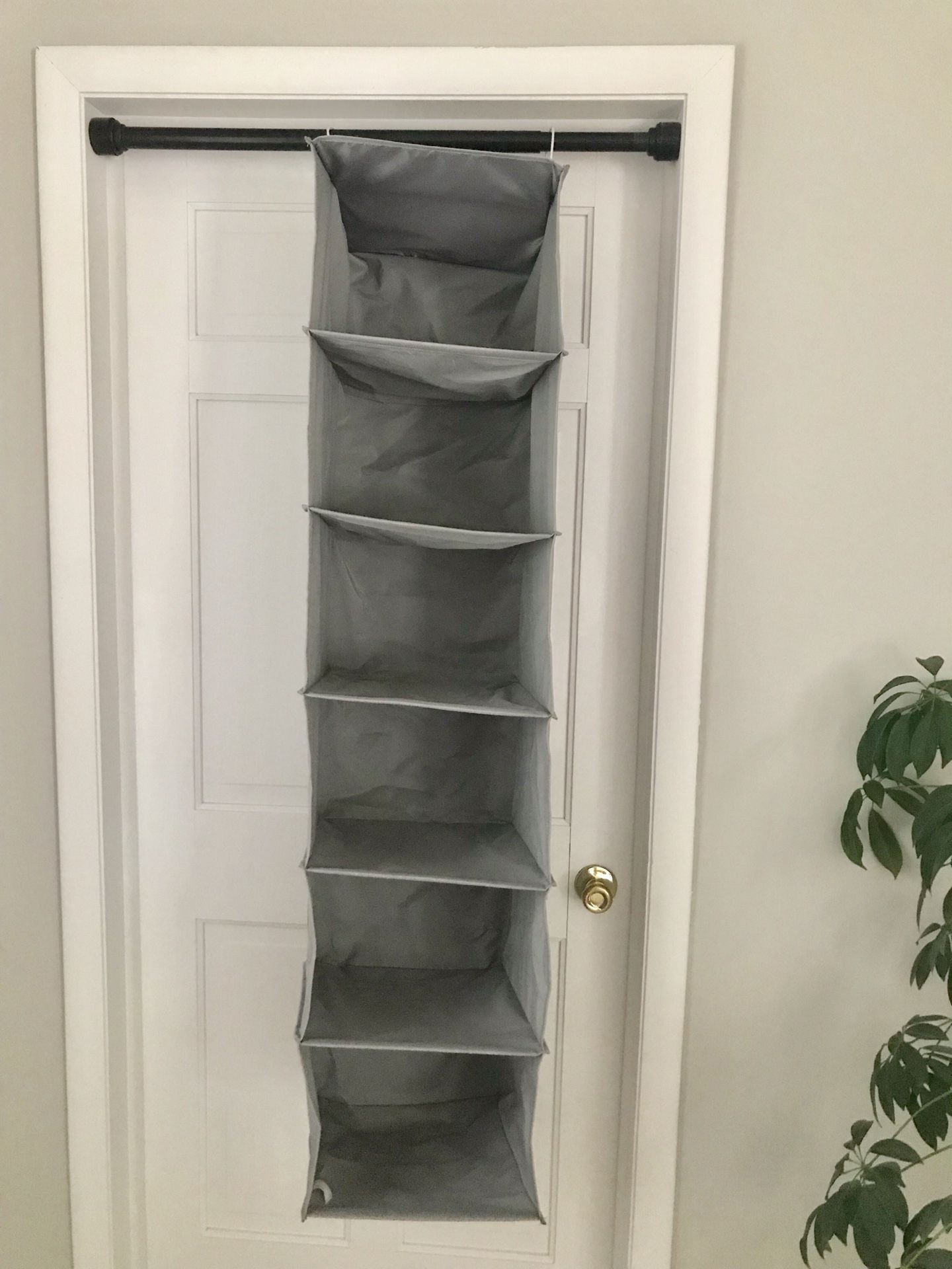 6 Shelf Hanging Closet Organizer $10