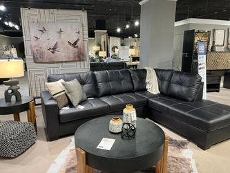 versatile Style, high quality brown leatherette 2 Pc Sectional