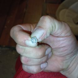 925 Sk9  Square Diamond Cushion Earring