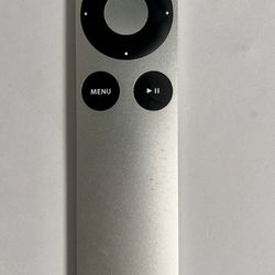 Genuine Apple TV Remote Silver