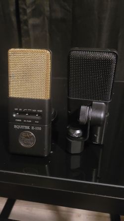 Pair of CAD Equitek E-100 Large Diaphragm Condenser Microphones