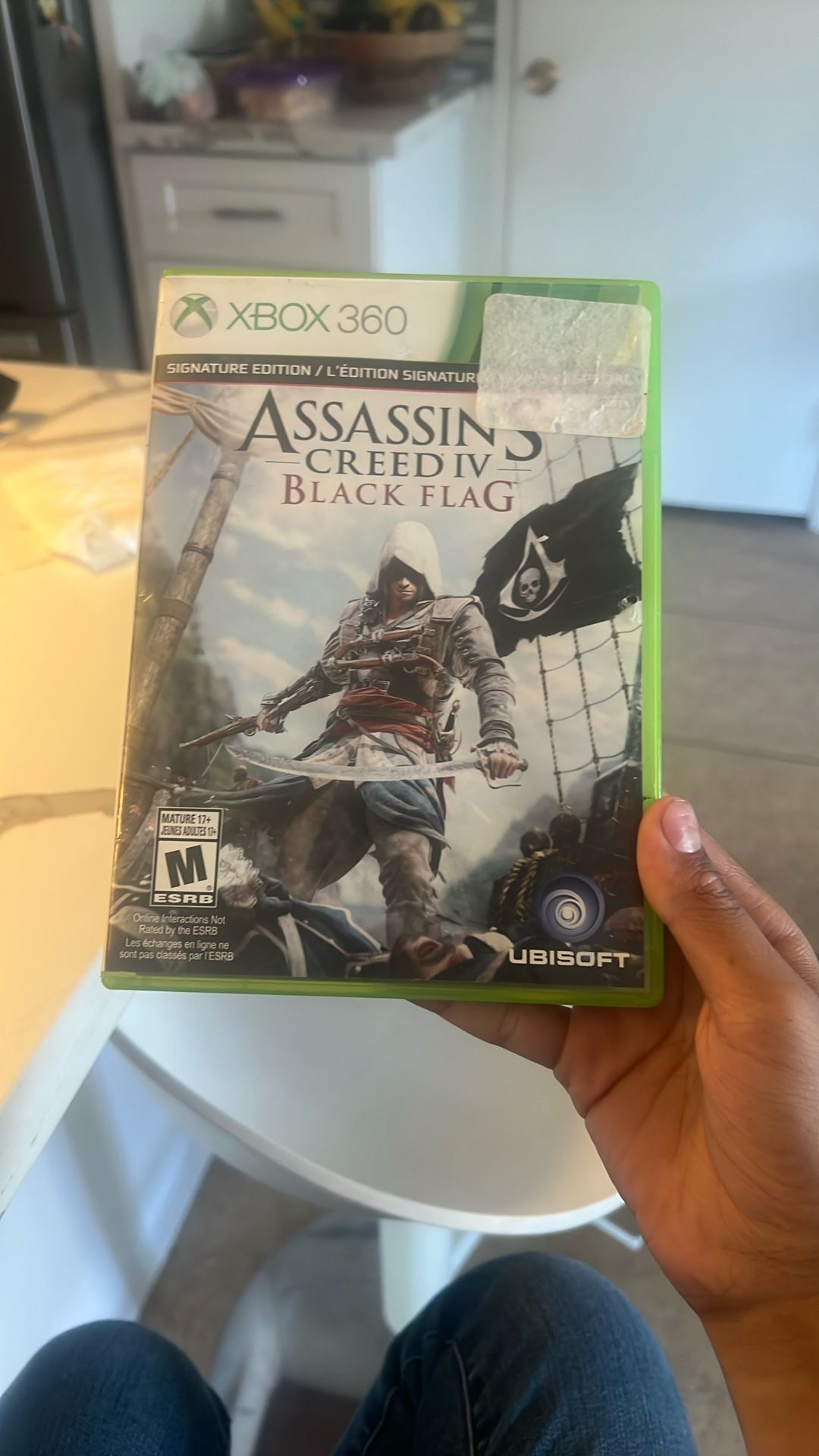 The Xbox 360 Assassins Creed IV Black Flag Game 