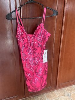 Brand New Pink Sequin Dress
