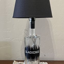 Blackened Whiskey Lamp