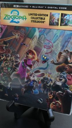 Zootopia 2 4k Ultra HD steelbook