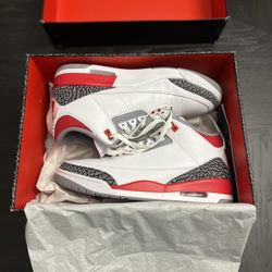 Jordan 3 Retro Fire Red