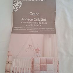 Grace Quilt Crib Skirt & Blanket 