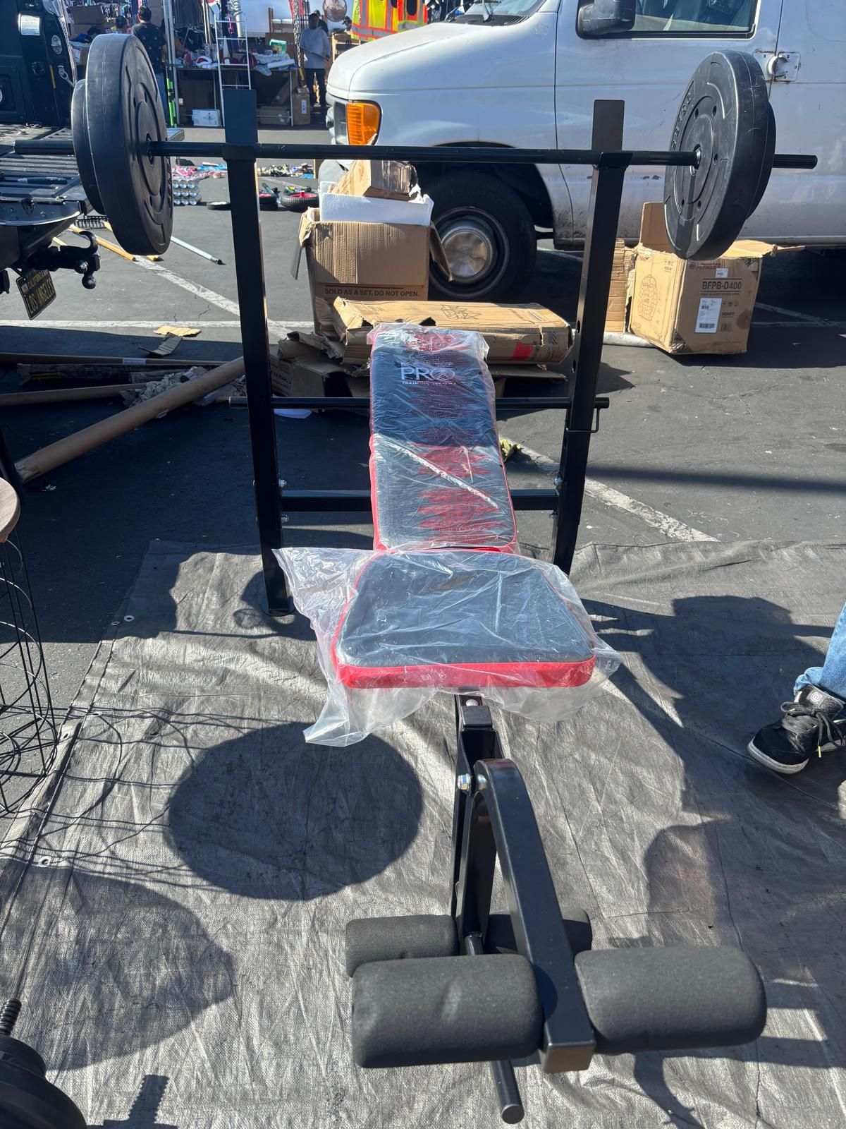 Bench Bar And Weights