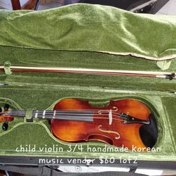 3/4 Violin With Case