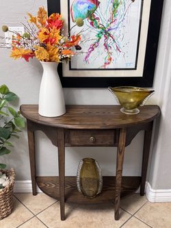 Console Table-half moon style