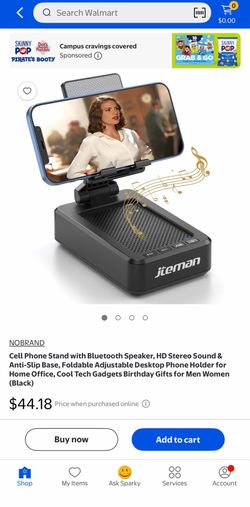 *BRAND NEW* JTEMAN CELLPHONE STAND W/ BLUETOOTH SPEAKER