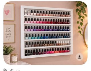 РСО3 Wall Nail Polish Rack, Pedicure Spa new