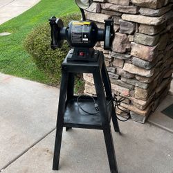 Worksmith Grinder In Stand