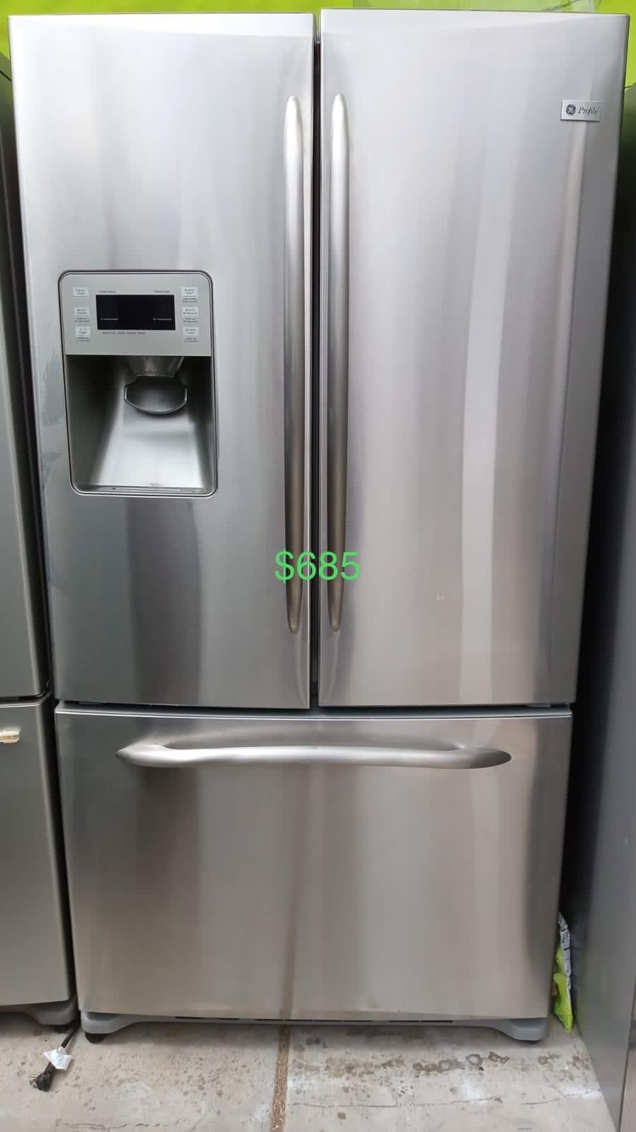 Beautiful GE Profile Refrigerator (1 Year Warranty)