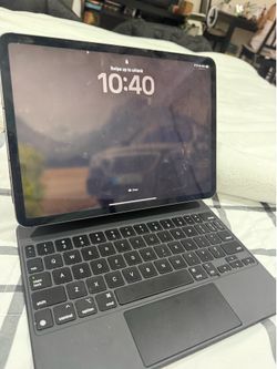 iPad with key board