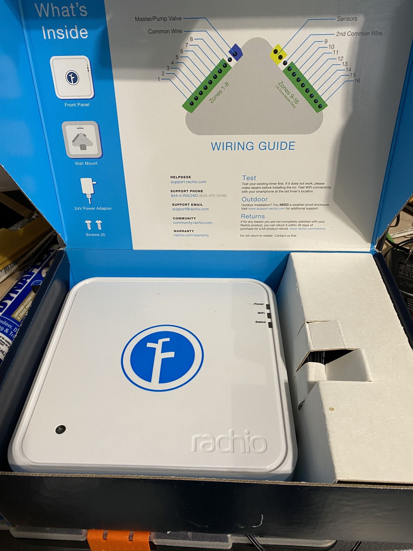 New Rachio Smart Sprinkler Controller