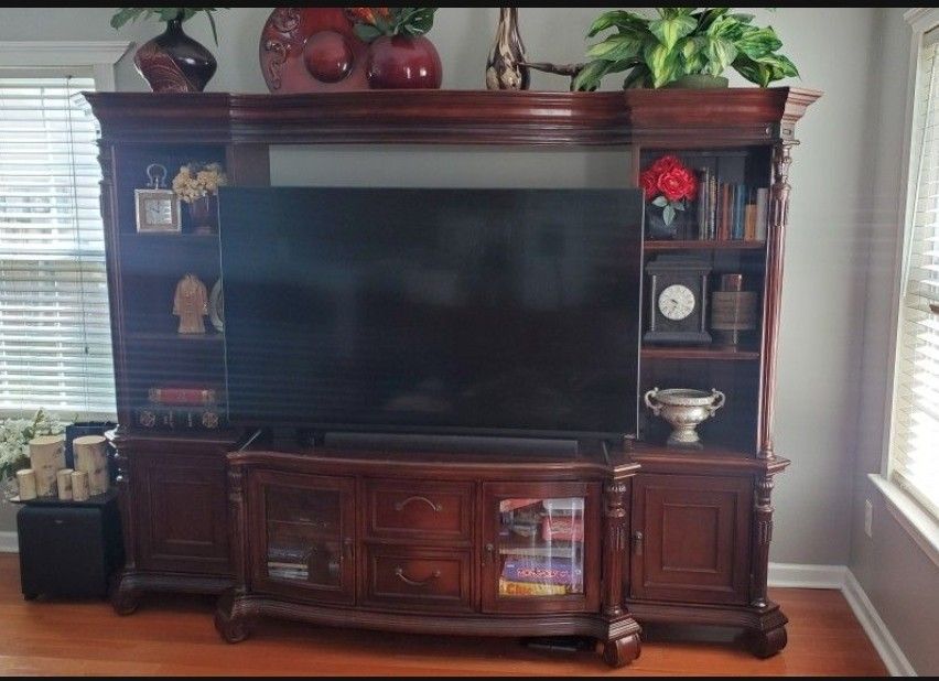 Mahogany Entertainment Center