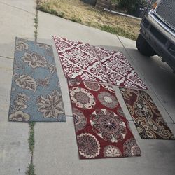 Will Take Best Offers Not Free Bathroom Mat and long rug