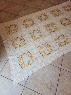 Tablecloth Hand made